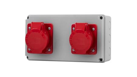 Rozdzielnica HORIZONTAL - gniazda 2x32A 5p-66851
