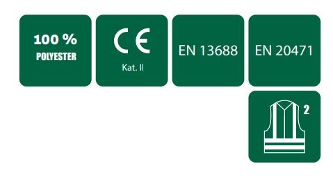 Kamizelka odblaskowa SHINE Stalco żółta XL