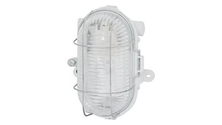 Oprawa oświetleniowa OWAL 60W z osłoną metalową-50541