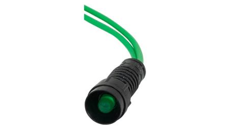 Kontrolka diodowa fi 5mm, 24V zielona/green-6687