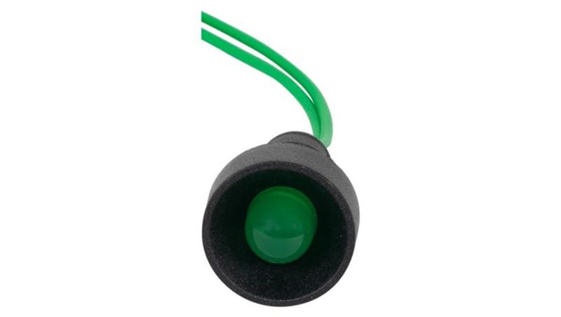 Kontrolka diodowa fi 10mm, 230V zielona/green-6689