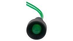 Kontrolka diodowa fi 10mm, 24V zielona/green-6723