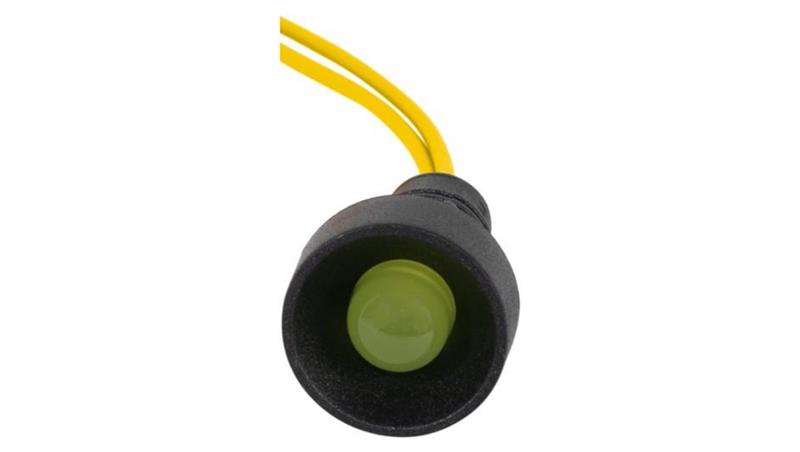 Kontrolka diodowa fi 10mm, 24V żółta/yellow-6864 Kontrolka diodowa fi 10mm, 24V żółta/yellow-6864