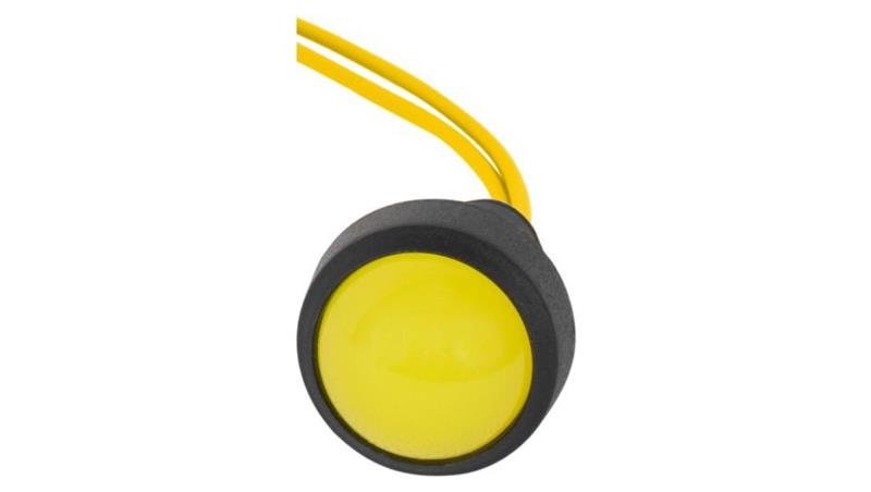Kontrolka diodowa fi 20mm, 230V żółta/yellow-6724