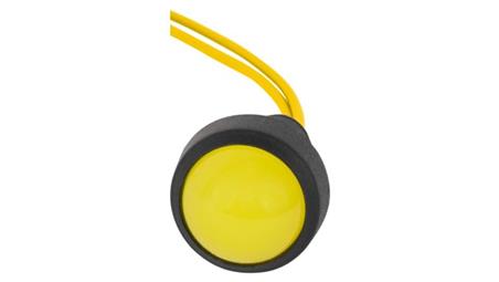 Kontrolka diodowa fi 20mm, 230V żółta/yellow-6724