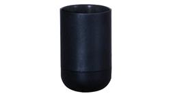 Oprawka termoplastyczna E27-6 - czarna 4A, 250V-51189