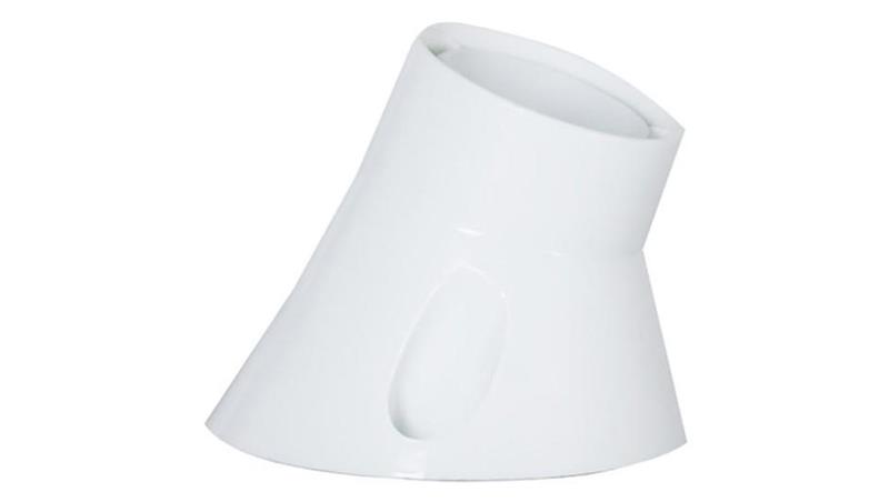 Oprawka skośna przykręcana E27 biała-51196