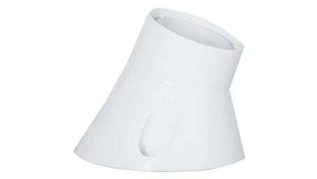 Oprawka skośna przykręcana E27 biała-51196