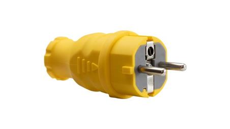 Wtyczka gumowa NOVA żółta-29045