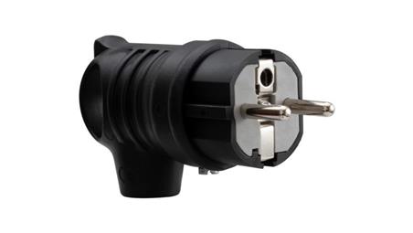 Wtyczka gumowa NOVA kątowa -długa-29052