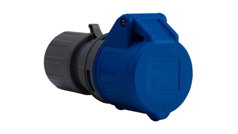 Gniazdo przemysłowe-przenośne 16A 3p 200V-250V /FE/ IP44-31407