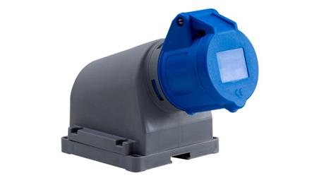 Gniazdo przemysłowe stałe 16A 3p 220V-250V IP44 /FE/-30586