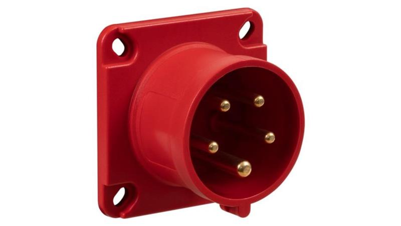 Wtyk siłowy tablicowy odbiornikowy 32A 5p /FE/ IP44-29283 Wtyk siłowy tablicowy odbiornikowy 32A 5p /FE/ IP44-29283