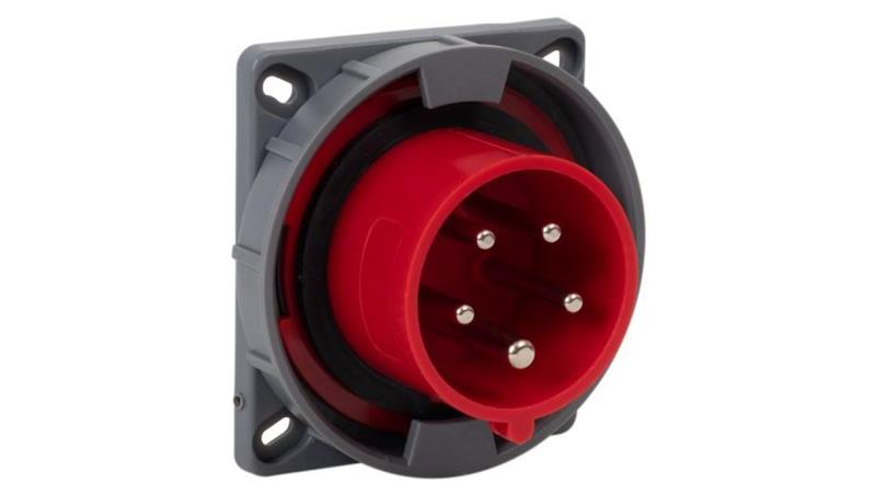 Wtyk siłowy tablicowy odbiornikowy 32A 5p /FE/ IP67-29290 Wtyk siłowy tablicowy odbiornikowy 32A 5p /FE/ IP67-29290