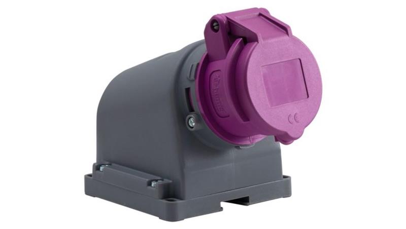 Gniazdo stałe niskonapięciowe 16A 2p 24V IP44 /FE/-30575 Gniazdo stałe niskonapięciowe 16A 2p 24V IP44 /FE/-30575