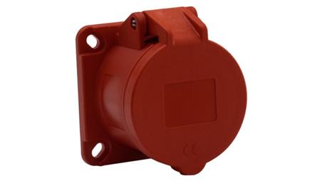 Gniazdo tablicowe proste 16A 5p /FE/ IP44-31900