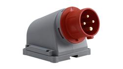 Wtyk siłowy stały odbiornikowy 16A 4p IP44 /FE/-27221