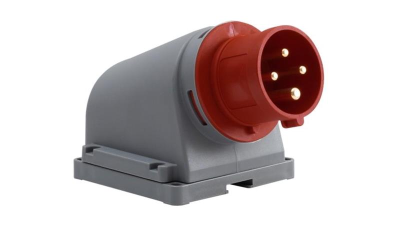 Wtyk siłowy stały odbiornikowy 16A 4p IP44 /FE/-27221
