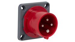 Wtyk siłowy tablicowy odbiornikowy 16A 4p IP44/FE/-29282 Wtyk siłowy tablicowy odbiornikowy 16A 4p IP44/FE/-29282