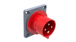Wtyk siłowy tablicowy odbiornikowy 32A 4p IP44/FE/-29297