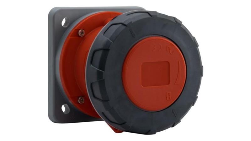 Gniazdo siłowe tablicowe proste 63A 5p /FE/ IP67-31912