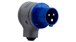 Wtyczka kątowa obrotowa 16A 3p IP44 /FE/-29231
