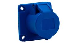 Gniazdo przemysłowe tablicowe proste 16A 3p 250V/FE/ IP44-31911