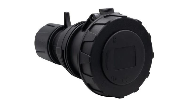 Gniazdo przemysłowe-przenośne 32A 3p 200V-250V /FE/ IP67 czarne-31410