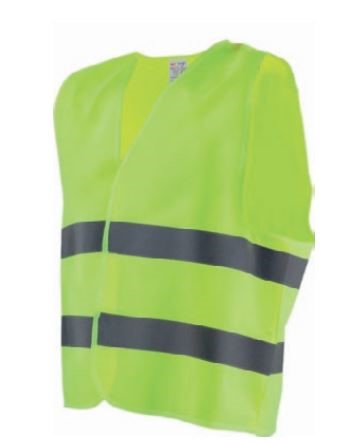 Kamizelka odblaskowa SHINE Stalco żółta XXXL