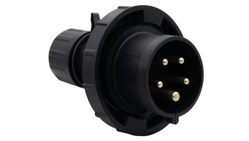 Wtyczka siłowa 32A 5p 380V-415V /FE/ IP67 czarna-29230
