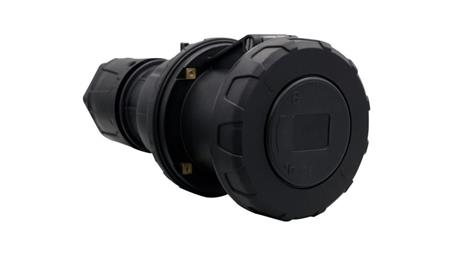 Gniazdo siłowe przenośne 63A 5p 380V-415V /FE/ IP67 czarne-31406