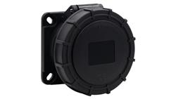 Gniazdo siłowe tablicowe proste 16A 5p 380V-415V /FE/ IP67 czarne-31823