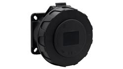 Gniazdo siłowe tablicowe proste 32A 5p 380V-415V /FE/ IP67 czarne-31822