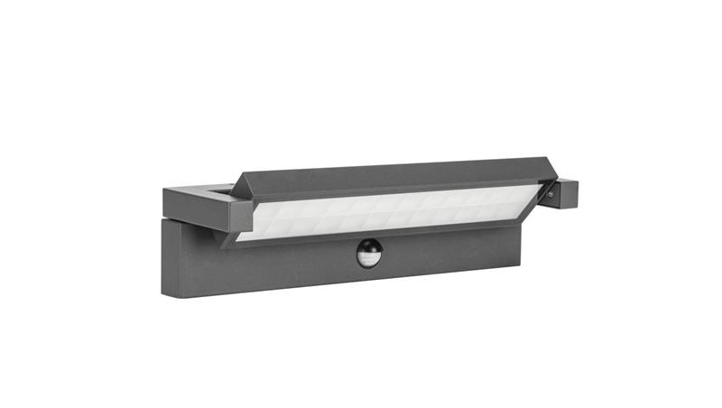 Kinkiet zewnętrzny z czujnikiem ruchu REN RN-KPIR, IP65, LED 27W, ciemny popiel, 4000K, 0438621-51370 Kinkiet zewnętrzny z czujnikiem ruchu REN RN-KPIR, IP65, LED 27W, ciemny popiel, 4000K, 0438621-51370