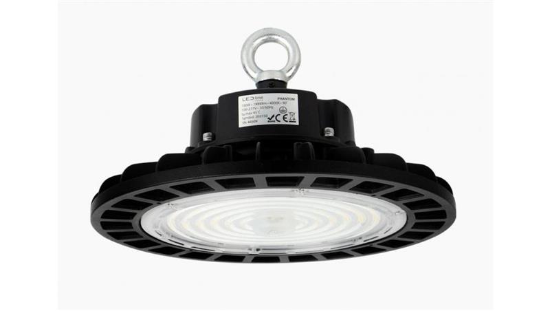 Oprawa przemysłowa LED line High Bay ufo PHANTOM 100W 4000K 190lm/w 19000lm ściemnialna 1-10V 120st. 5 lat gwar.-50372 Oprawa przemysłowa LED line High Bay ufo PHANTOM 100W 4000K 190lm/w 19000lm ściemnialna 1-10V 120st. 5 lat gwar.-50372