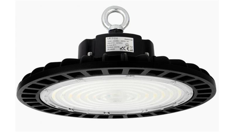 Oprawa przemysłowa LED line High Bay ufo PHANTOM 150W 4000K 190lm/w 28500lm ściemnialny 1-10V 90st. 5 lat gwar.-50381