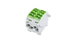 Blok rozdzielczy-odgałęźny Al/Cu SCB 25-2 (80120) SIMBLOCK jednobiegunowy 2x25mm2 zielony 81505005-64148