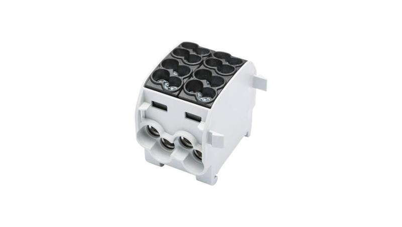 Blok rozdzielczy-odgałęźny Al/Cu SCB 25-2 (80120) SIMBLOCK jednobiegunowy 2x25mm2 czarny 81505007-64228 Blok rozdzielczy-odgałęźny Al/Cu SCB 25-2 (80120) SIMBLOCK jednobiegunowy 2x25mm2 czarny 81505007-64228
