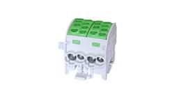 Blok rozdzielczy-odgałęźny Al/Cu SCB 35-2 (80220) SIMBLOCK jednobiegunowy 2x35mm2 zielony 81506005-64212
