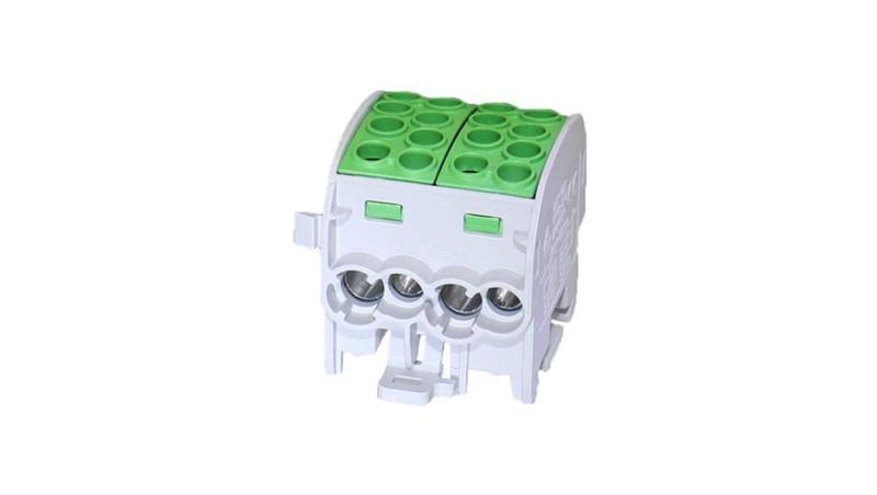 Blok rozdzielczy-odgałęźny Al/Cu SCB 35-2 (80220) SIMBLOCK jednobiegunowy 2x35mm2 zielony 81506005-64212 Blok rozdzielczy-odgałęźny Al/Cu SCB 35-2 (80220) SIMBLOCK jednobiegunowy 2x35mm2 zielony 81506005-64212