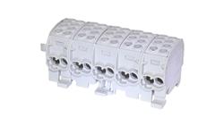 Blok rozdzielczy-odgałęźny Al/Cu SCB 35-5X (80250) SIMBLOCK pięciobiegunowy 35mm2 szary 81507002-64421