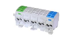 Blok rozdzielczy-odgałęźny Al/Cu SCB 35-5X (80250) SIMBLOCK pięciobiegunowy 35mm2 zie/sza/nie 81507020-64258