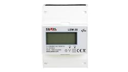 ZAMEL Licznik, monitor energii elektrycznej 3-fazowy z wyświetlaczem LCD 100A LCD LEM-30-4457
