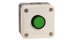Kaseta sterownicza z przyciskiem awaryjnym grzybkowym IP65, kolor biały AD-19359