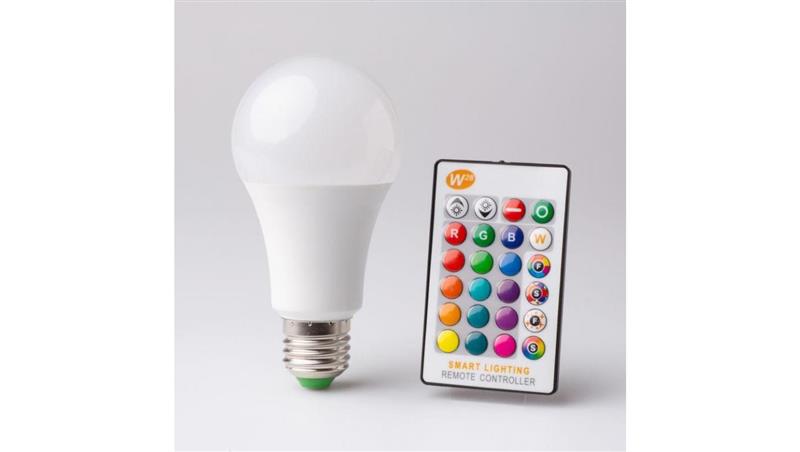 Żarówka Led E27 8W RGBW-48519