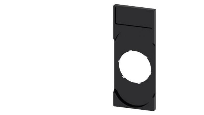Uchwyt na etykiety, 22 mm, do przycisku podwójnego - 3SU1900-0AK10-0AA0-15045 Uchwyt na etykiety, 22 mm, do przycisku podwójnego - 3SU1900-0AK10-0AA0-15045