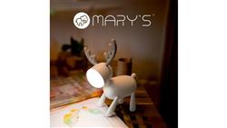 MARYS LAMPKA LED JELONEK BIAŁY-60300