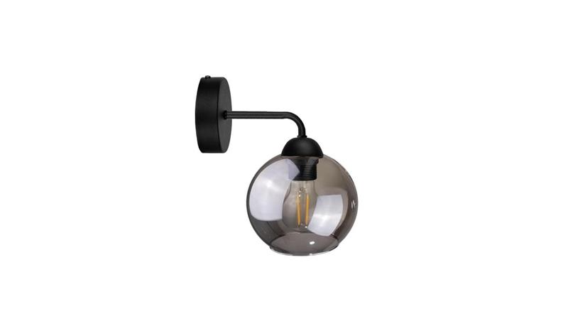 Kinkiet nowoczesny 1xE27 COSMO BLACK-60877