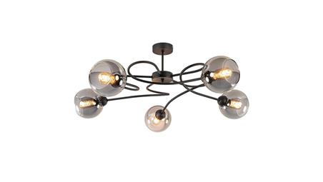 Lampa sufitowa nowoczesna 5xE27 BLOM BLACK-60869