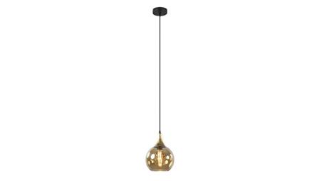 Lampa wisząca nowoczesna 1xE27 CALLISTO BLACK/GOLD-60875
